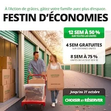 Depotium Mini Entrepôt - Montreal North Promotion